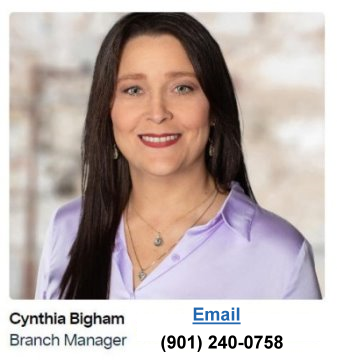 Cynthia Bigham Branch Manager